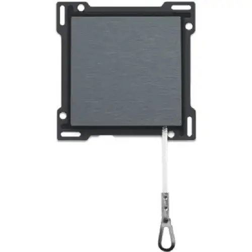 Set de finition pour interrupteur à tirage - Steel grey coated - Niko