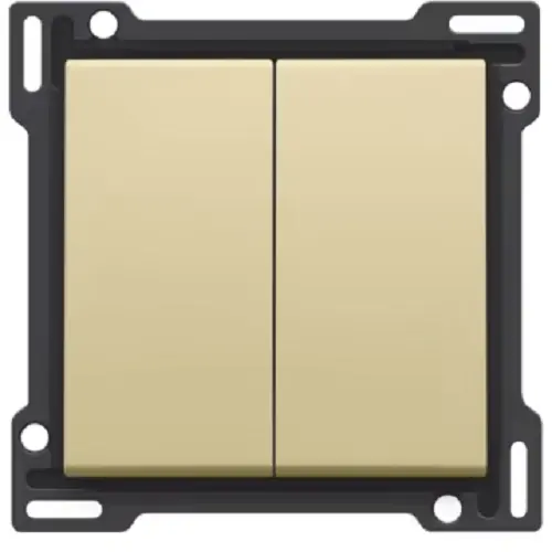 Manette double - Gold coated - Niko