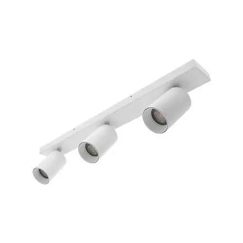 Applique / Plafonnier Riva 3 - GU10 - 3 x 13W - Blanc - IP20 - Indigo