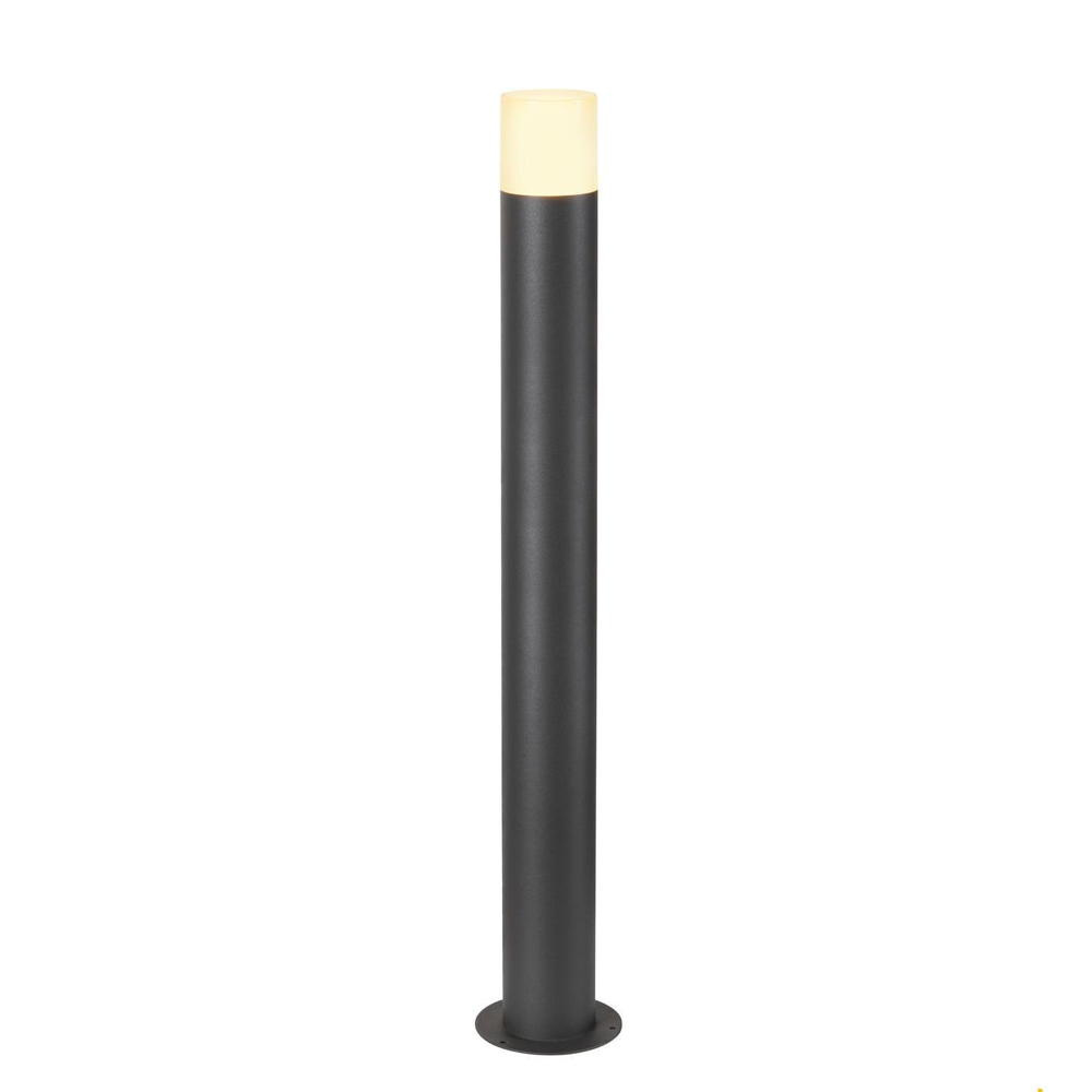 Borne Grafit 90 Pole round - Fixe - 90cm - E27 - 11W - IP44 - 230V - Anthracite - SLV