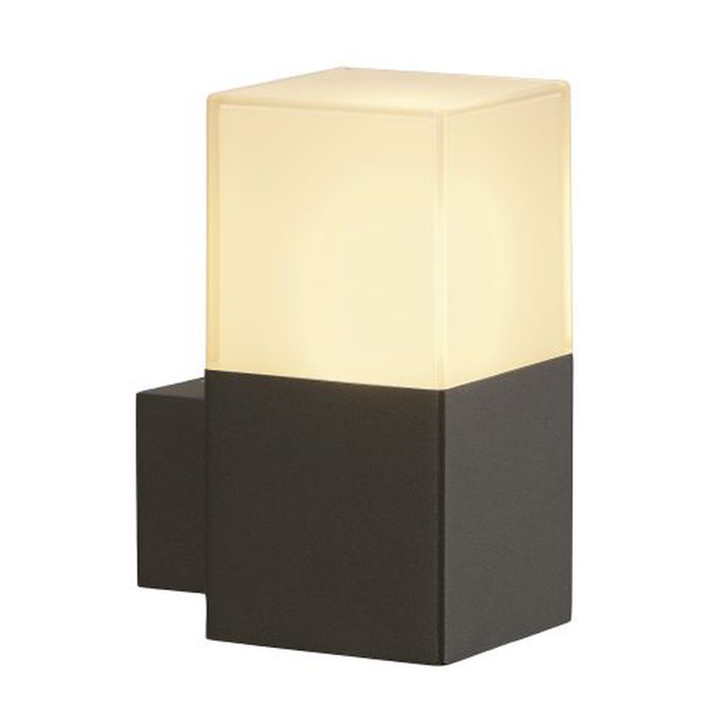 Applique extérieure Grafit WL - Sans détecteur - E27 - 11W - IP44 - 230V - Anthracite - SLV
