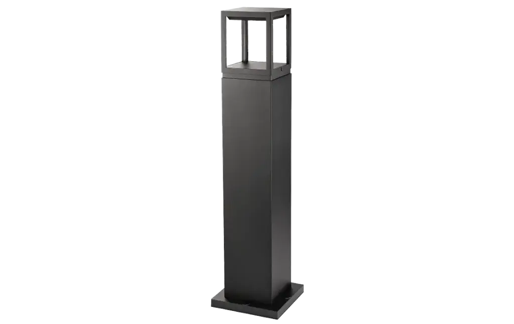 Borne Fagernes - 80cm - Led intégrée - 9W 2700K 270lm- IP44 - 230V - Noir - SG Lighting