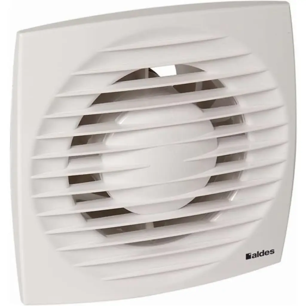 Extracteur d'air Design 100H - Avec hygrostat - 70m³/h - Blanc - Aldes