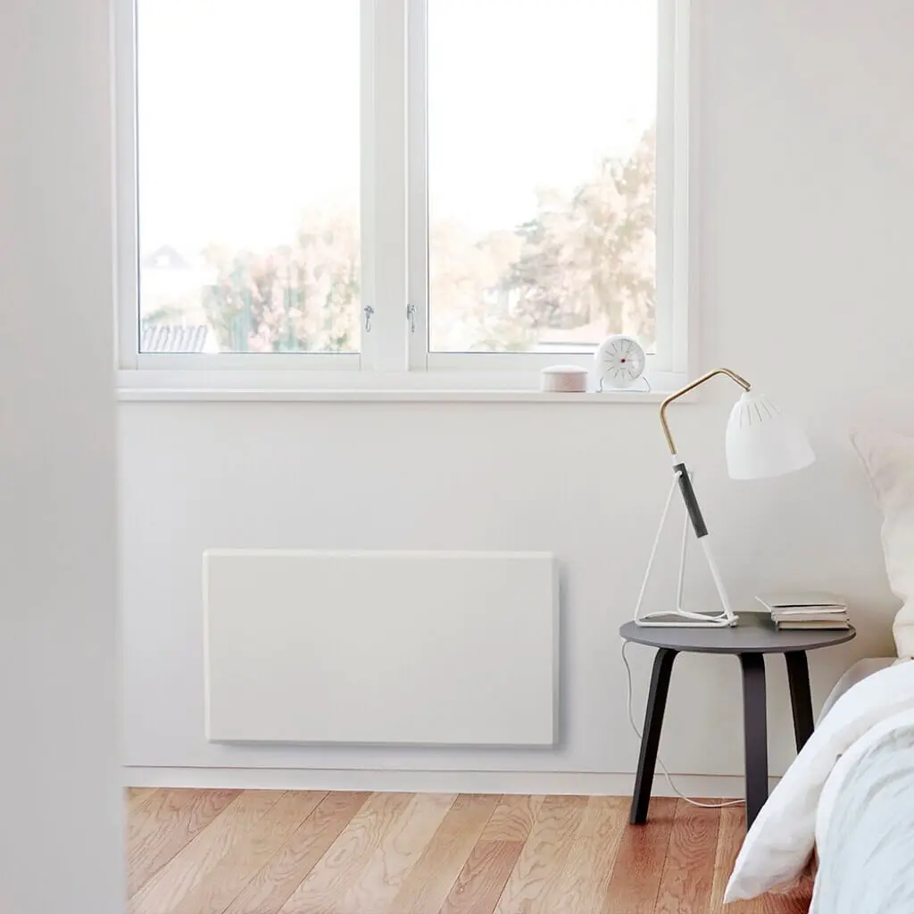 Radiateur électrique Bali - Fixe - 1.500W - 230V - Blanc - Nobo