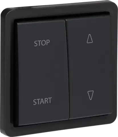 Interrupteur pour volets Hydro - Quick Connect - Noir - IP55 -10A - 250V - Niko