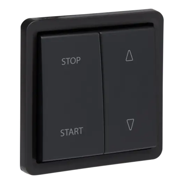 [NIK761-35905] Schakelaar voor rolluiken Hydro - Quick Connect - Zwart - IP55 -10A - 250V - Niko