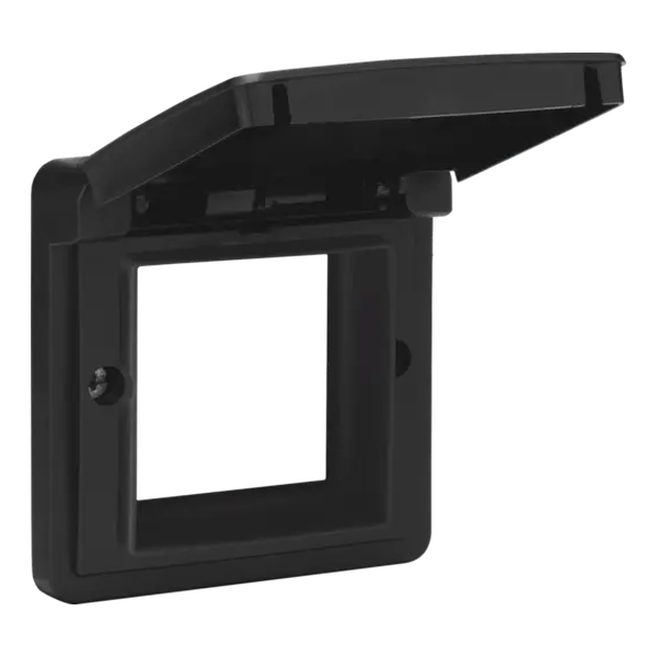 [NIK761-85000] Adaptateur 45x45mm Hydro - Noir  - Niko