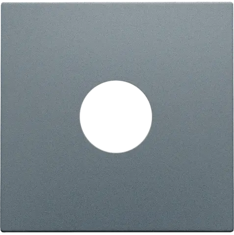 Enjoliveur prise TV simple - Blue grey coated - Niko