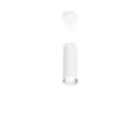 Suspension tubulaire 20 cm Noia 2.0 - Socket GU10 - Blanc - ID To Light  