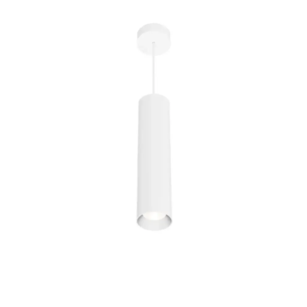 Suspension tubulaire 30 cm Noia 2.0 - Socket GU10 - Blanc - ID To Light 
