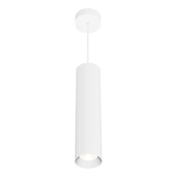 Suspension tubulaire 30 cm Noia 2.0 - Socket GU10 - Blanc - ID To Light 