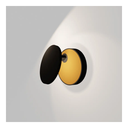 Applique orientable Sheffield 2.0 - Diffusion indirecte - LED 5,8W 3000k° 450lm - Noir/Doré mat - ID To Light