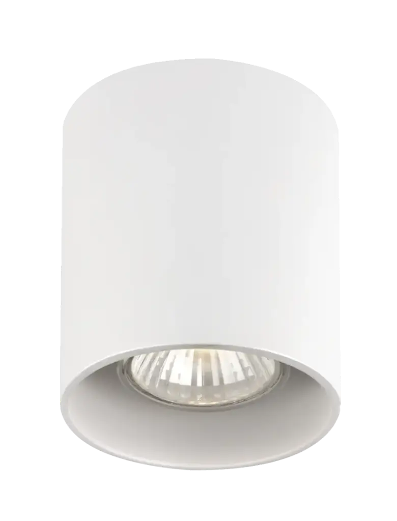 Spot apparent Babar rond - Socket 1xGU10 - Blanc - Fantasia