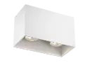 Spot apparent Babar carré - Socket 2xGU10 - Blanc - Fantasia