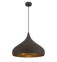 Suspension Ronin Ø42cm - Socket E27 - Brun mat/Doré - Fantasia