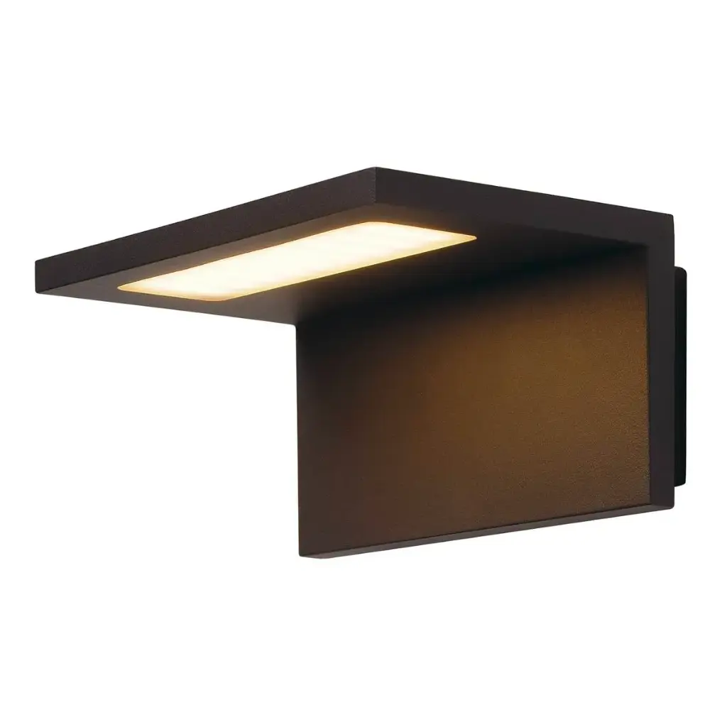 [SLV231355] Applique intérieur/extérieur Angolux - LED 7,51W 3000k° 550lm - IP44 - Anthracite - SLV