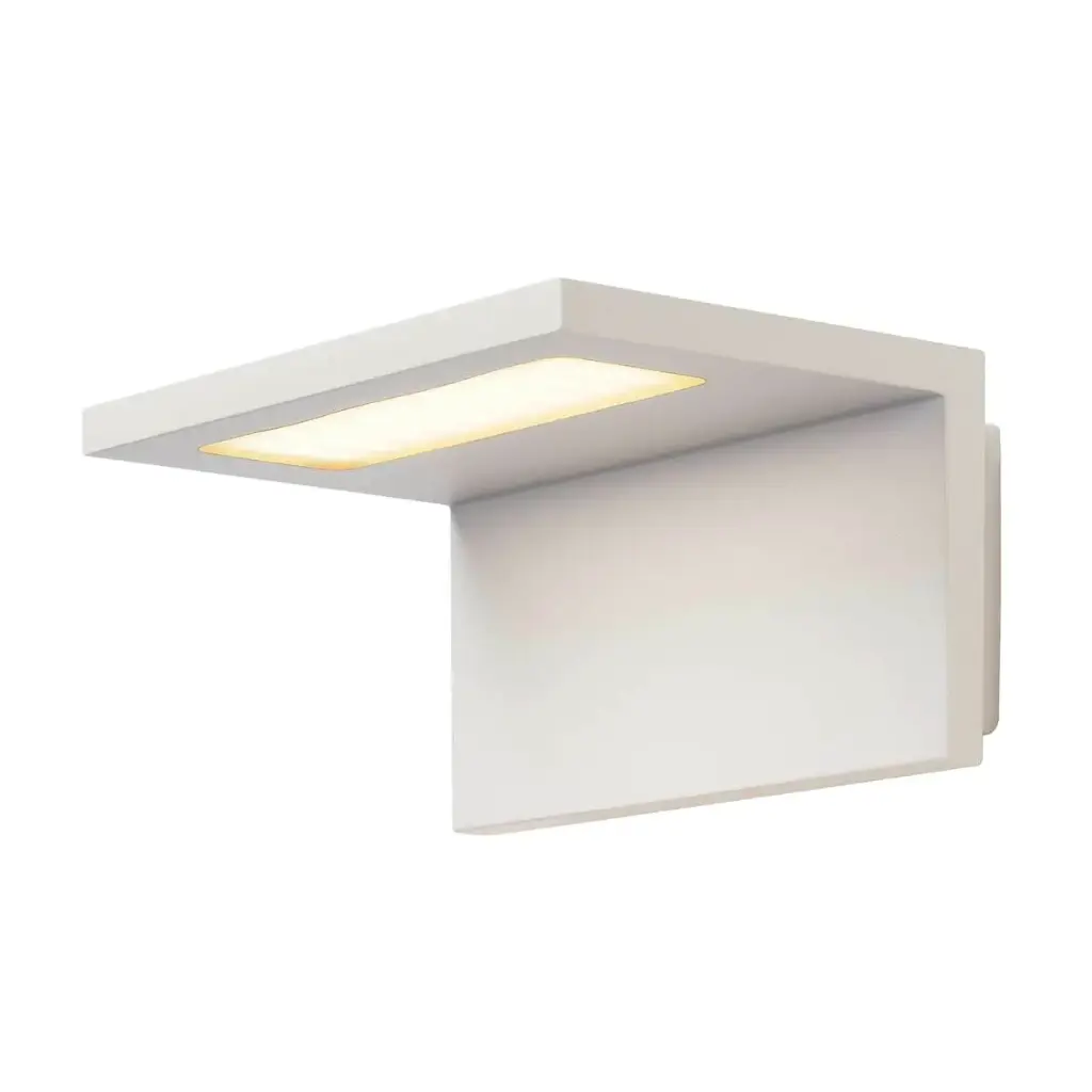 [SLV231351] Applique intérieur/extérieur Angolux - LED 7,51W 3000k° 550lm - IP44 - Blanc - SLV 