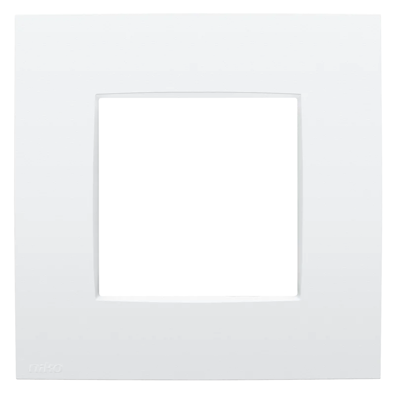 Plaque simple - Pure Lunar white coated - Niko