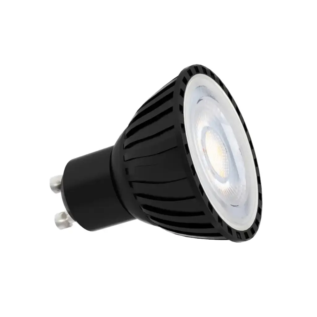 Ampoule LED GU10 - 6,5W 3000k° 500lm - Non dimmable - Noir - ID TO LIGHT
