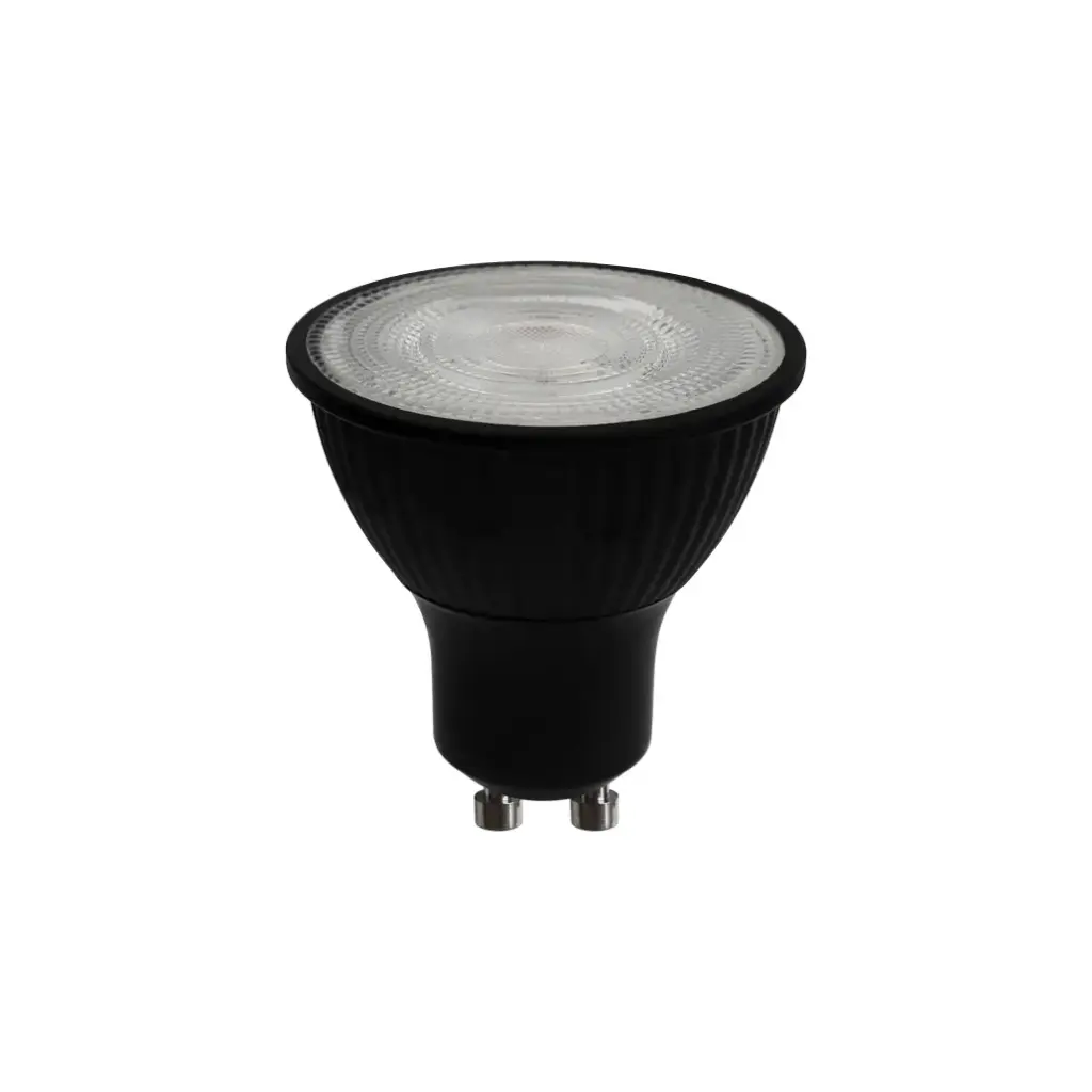 Ampoule LED GU10 - 4.9W 3000k° 580lm - Dimmable - Noir - ID TO LIGHT