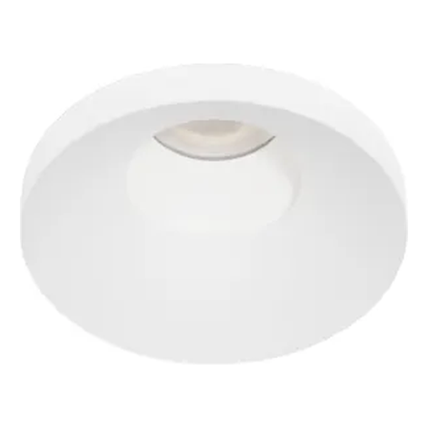 Spot encastré Aleria - Rond - Fixe - à ressorts - GU10 - Blanc structuré - ID to Light