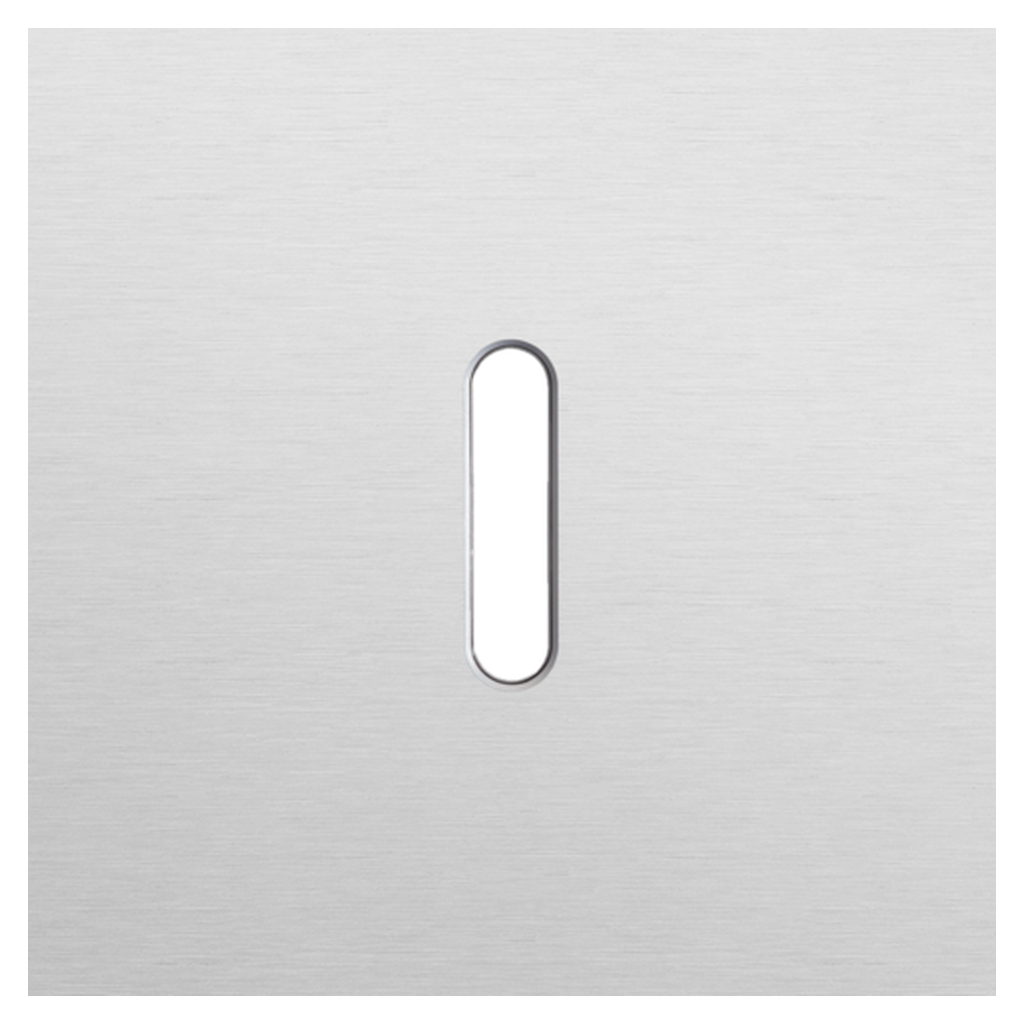 [NIK155-56101] Plaque simple - Rocker Grey - Niko
