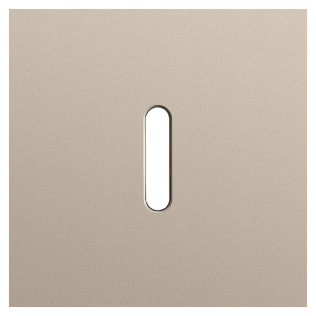 [NIK166-56101] Plaque simple - Rocker Champagne - Niko