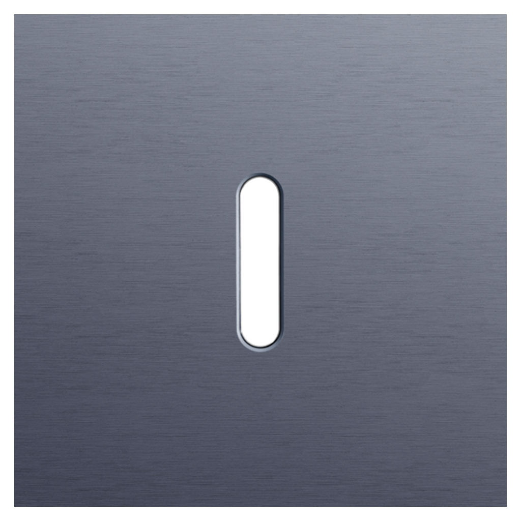 [NIK226-56101] Plaque simple - Rocker Blue Grey - Niko