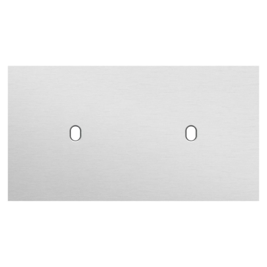 [NIK155-57801] Plaque double 2 interrupteurs - Toggle Grey - Niko