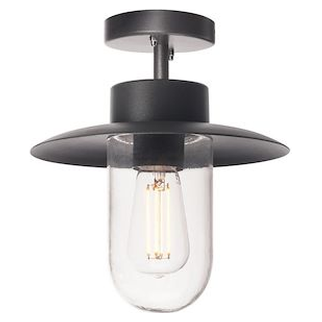 Plafonnier extérieur MOLAT - E27 max. 60W - IP44 - Anthracite - SLV