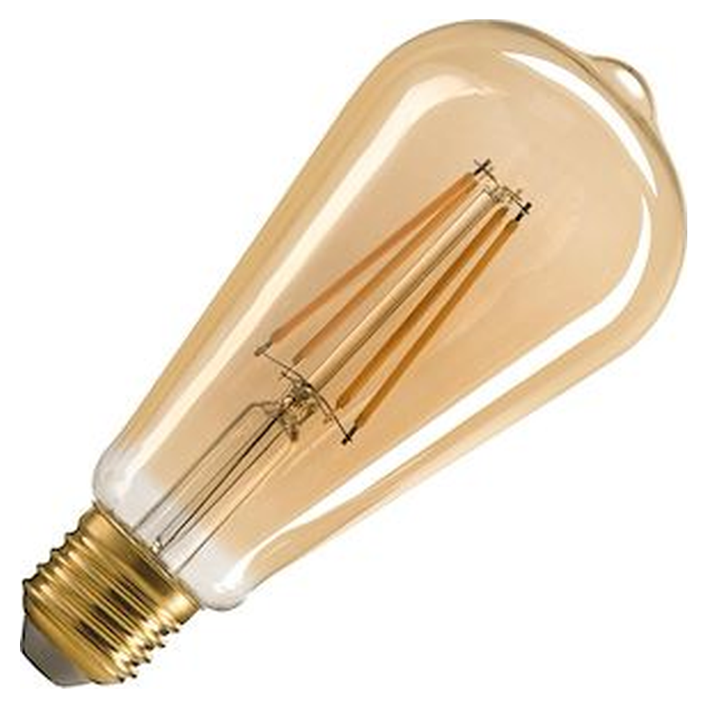 Decoratieve LED-lamp ST64 - E27 - 7,5W - 2500K - Goud - SLV