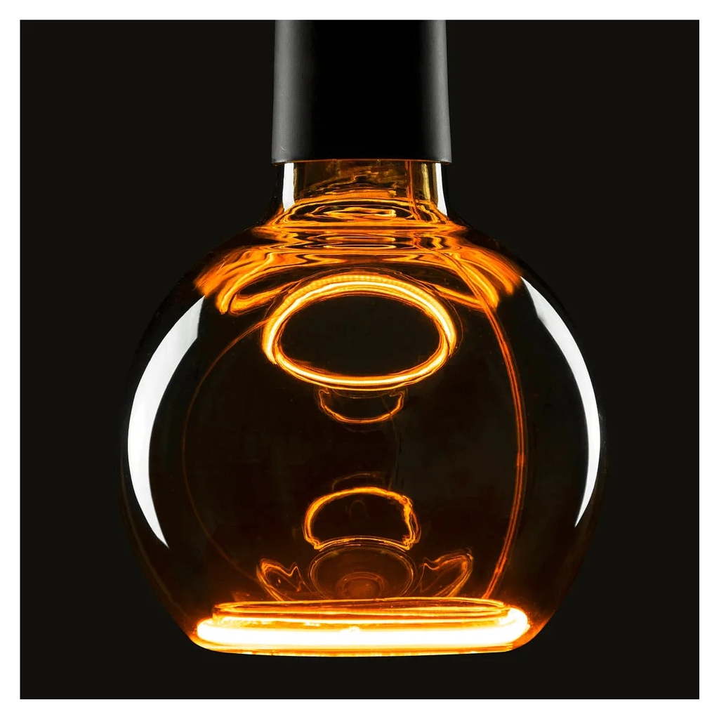 Decoratieve LED-lamp Floating Globe 125 - E27 - 6W - 1900K - Rookzwart - SLV