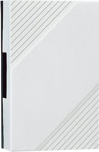 [GRO44169] Carillon électromécanique Gong 169W - à piles - Blanc - Grothe