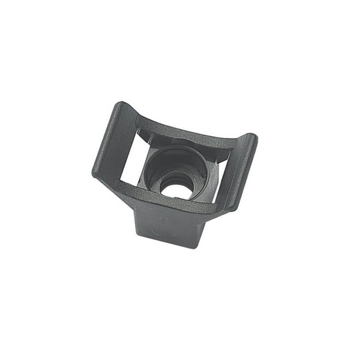 [ELE1041301] Embase à visser pour collier de serrage - Noir - 100 pièces - Elematic