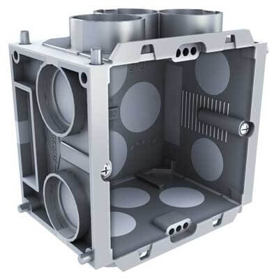 [RED1236003419] Boîte d'encastrement étanche à l'air B45+ - 10 pièces - Reddy