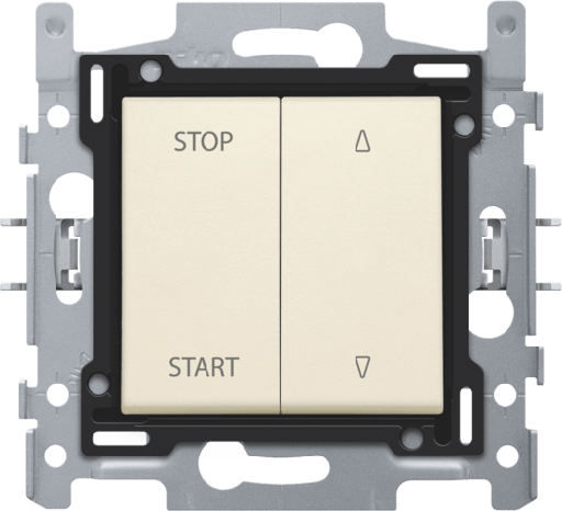 [NIK100-65908] Interrupteur pour volet - Quick connect - Crème - Niko