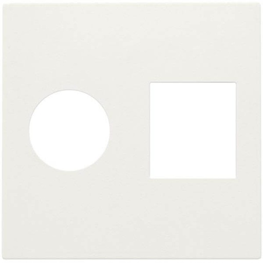 [NIK101-65702] Enjoliveur pour prise TV/RJ45 - White - Niko