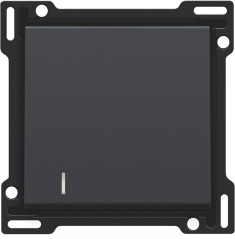 [NIK122-60005] Manette simple avec témoin - Anthracite - Niko