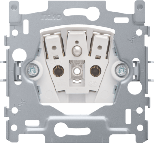 [NIK170-32105] Socle prise avec terre 16A - Profondeur 21mm - Quick connect - Niko