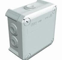 [OBO2007061] Boîte de dérivation T60 - Gris clair - Obo