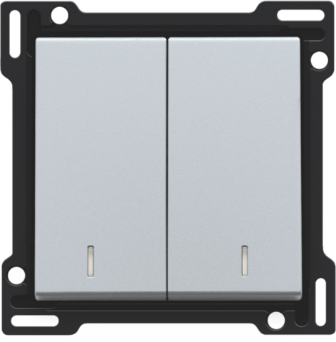 [NIK121-61507] Manette double avec témoins - Sterling - Niko