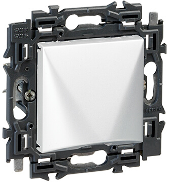 [LEG741646] Interrupteur à tirage va-et-vient 10A - Connexion rapide - Valena Next - Alu - Legrand