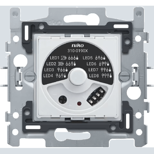 [NIK310-01900] Variateur à bouton rotatif - 3 fils - 325W - Universel - Niko