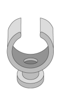 [PGL370149] Collier simple nylon gris pour tube PVC 25mm - 50 pièces - PGL