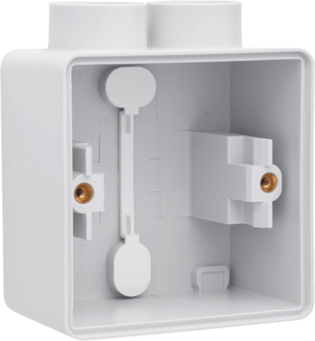 [NIK700-84102] Boîte simple 2 entrées M20 Hydro - Gris  - IP55 - Niko