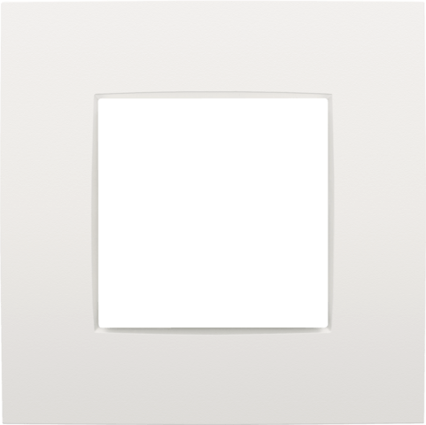 [NIK120-76100] Plaque simple - Intense White - Niko