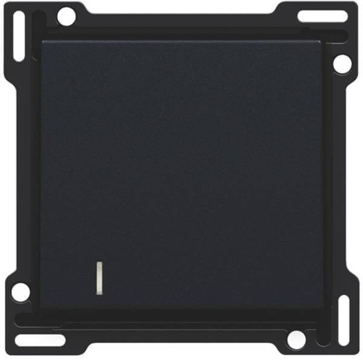 [NIK161-60005] Manette simple avec témoin - Black coated (Noir mat) - Niko