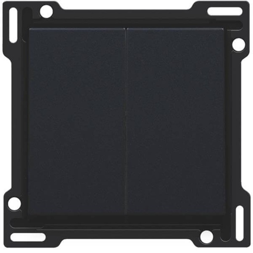 [NIK161-61505] Manette double - Black coated (Noir mat)  - Niko