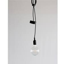 [BELLBCPN1BK] Suspension Pendula Silicon - E27 - Noir - Belucca