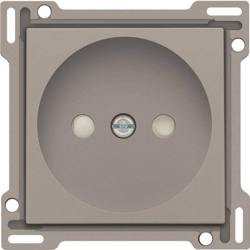 [NIK123-66501] Enjoliveur prise sans terre - Bronze - Niko